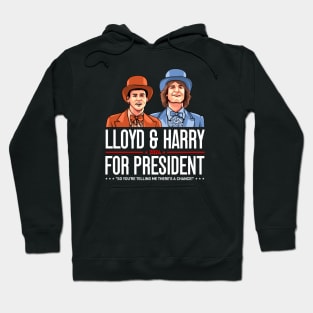 Lloyd Harry 24 For President, Dumb and Dumber Hoodie